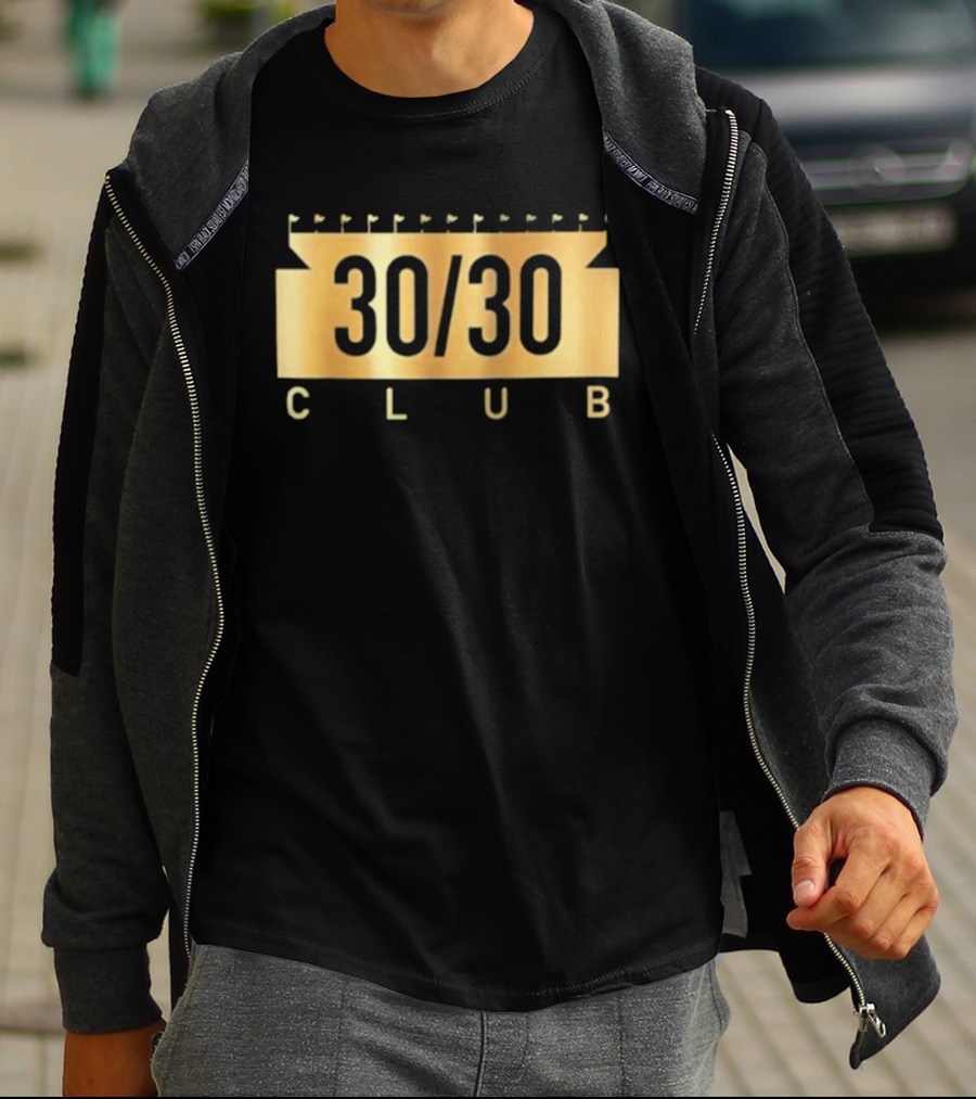 30 30 Club Ballparks Stadium Flags Collection T-Shirt
