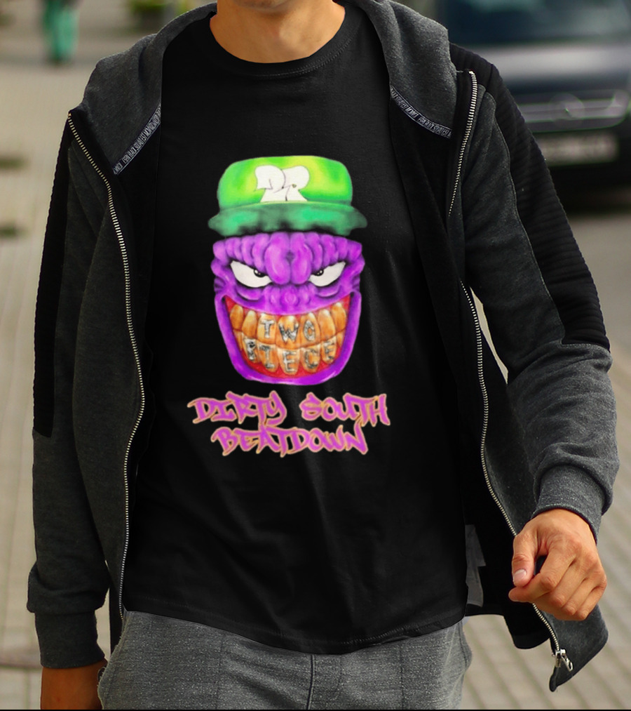 Dirty South Beatdown Two Piece Threads Big Purp T-Shirt