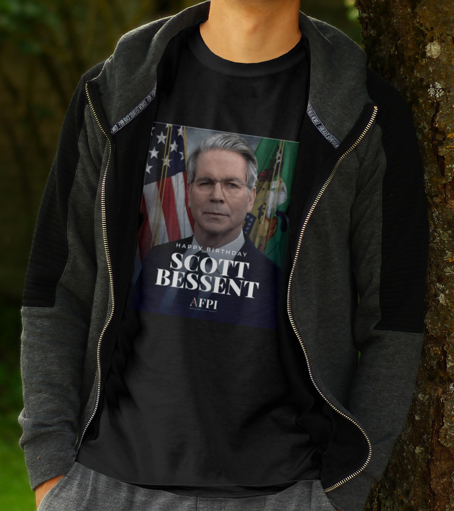 Happy Birthday Scott Bessent AFPI Celebration T-Shirt