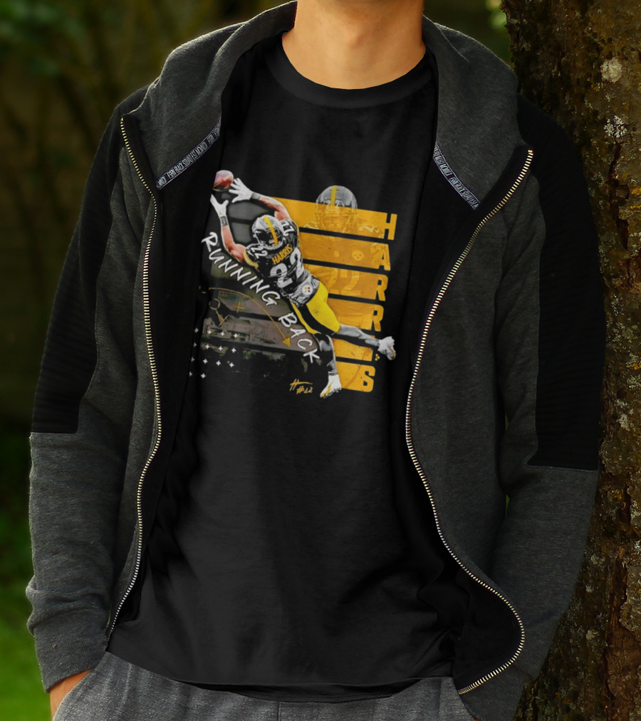Najee Harris 22 Pittsburgh Running Back Steelers Football T-Shirt
