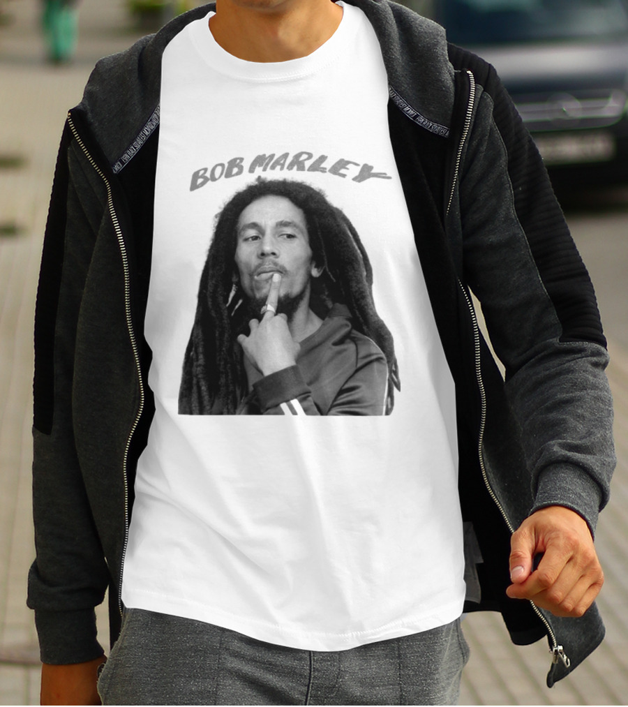 Bob Marley Iconic Pose Jumbo T-Shirt