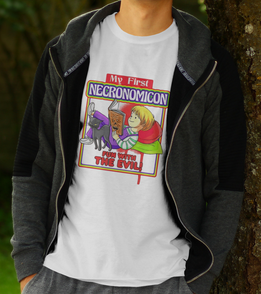 My First Necronomicon Fun With The Evil Dead Necronomicon Ash Williams T-Shirt