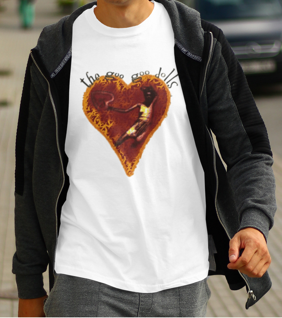 The Goo Goo Dolls Dizzy Up The Girl Heart Basketball Player T-Shirt