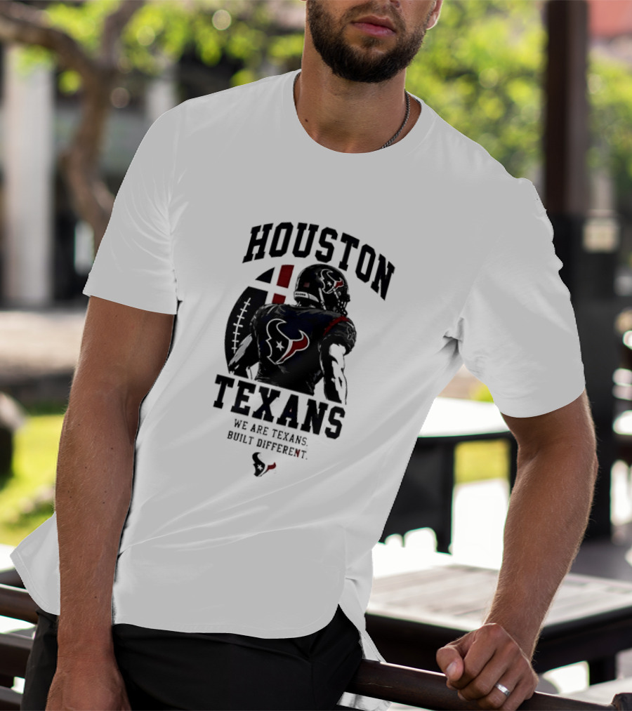 Houston Texans We Are Built Different Football Pride T-Shirt