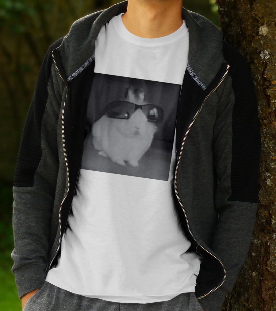 It's Such A Fucked Situation Bunny In Sunglasses Cute Funny Rabbit Wearing Shades T-Shirt