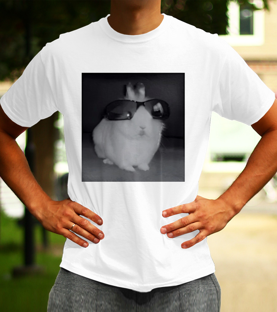 It's Such A Fucked Situation Bunny In Sunglasses Cute Funny Rabbit Wearing Shades T-Shirt