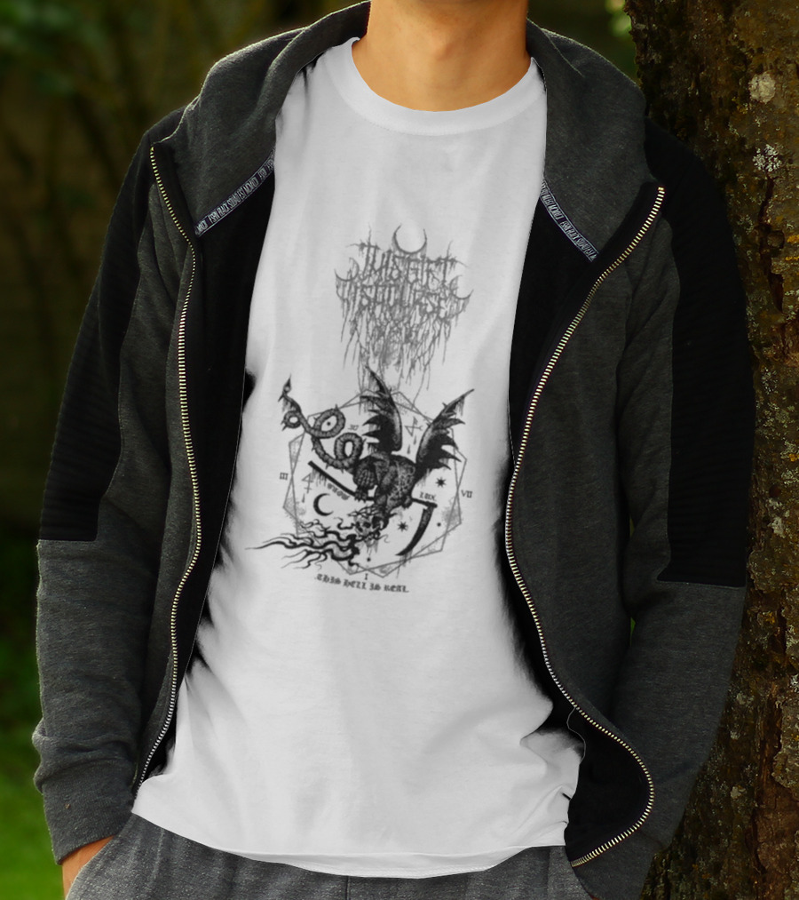 Tnor This Gift Is A Curse Black Metal White Death T-Shirt