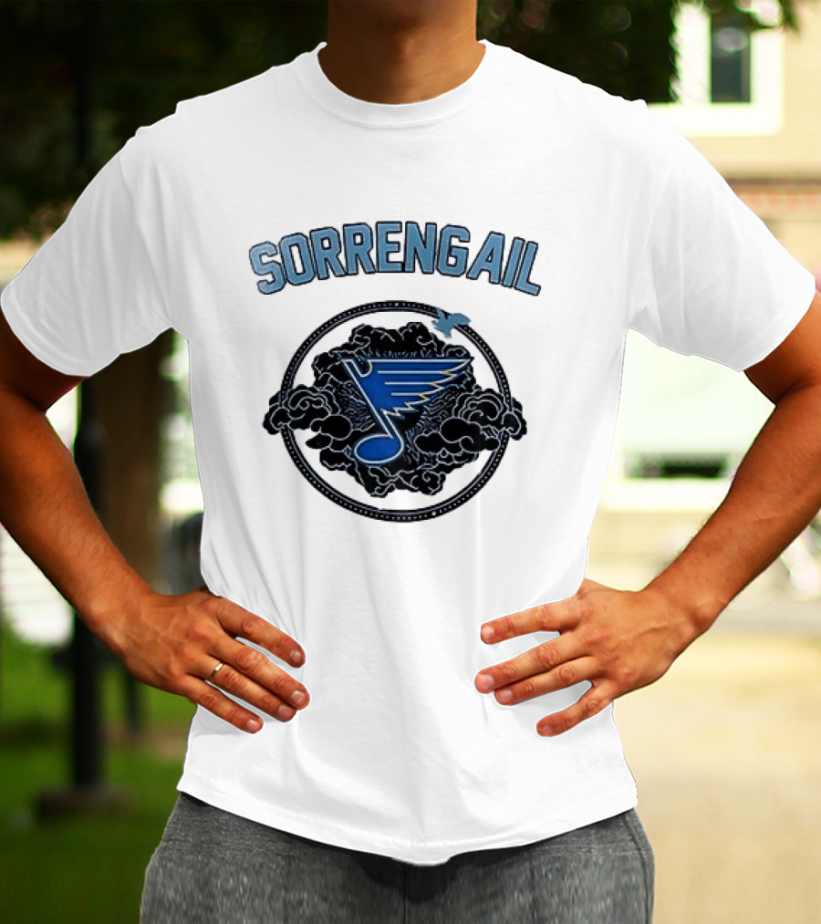 St Louis Blues Sorrengail Fourth Wings Collaboration T-Shirt