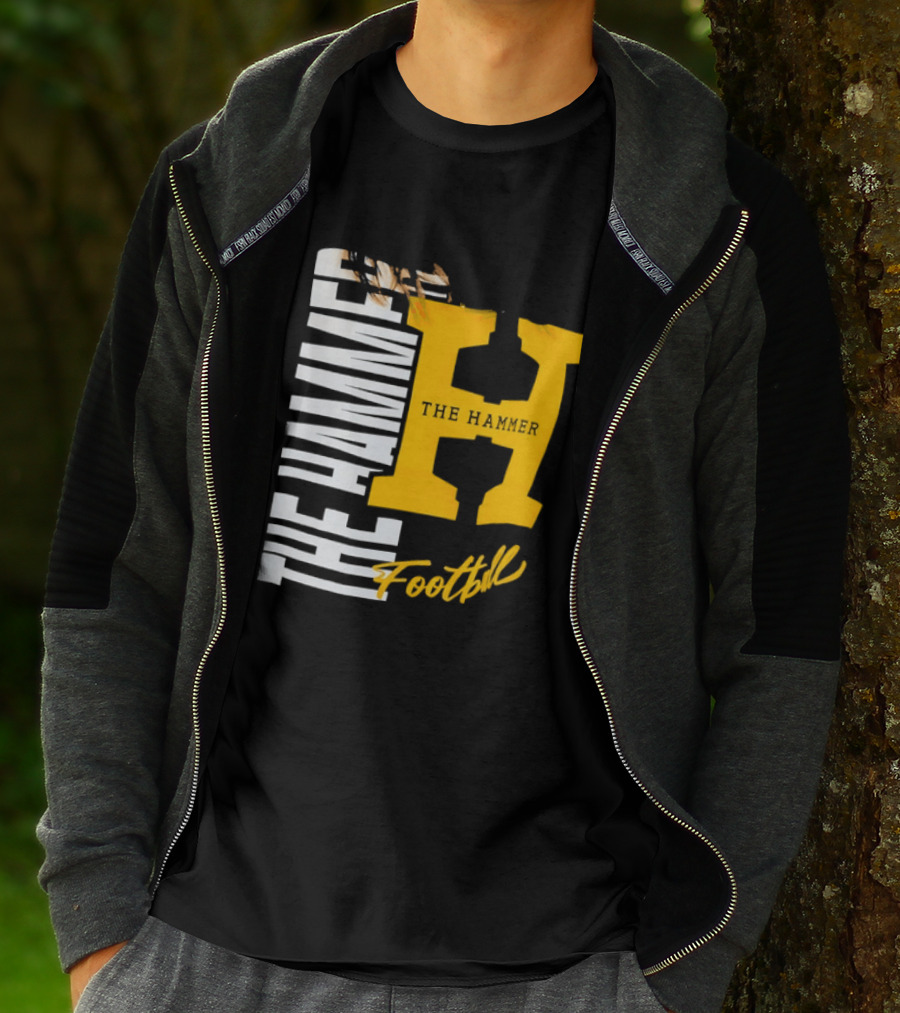 The Hammer H Athletic Football Team T-Shirt