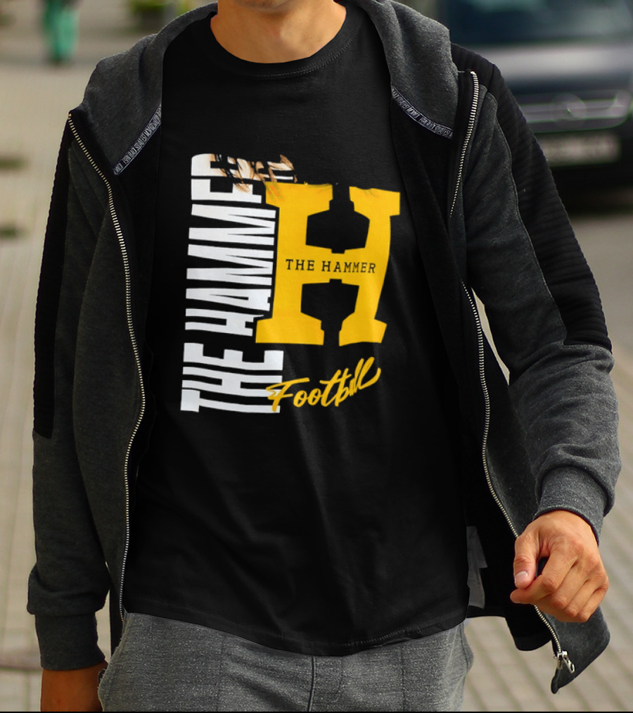 The Hammer H Athletic Football Team T-Shirt
