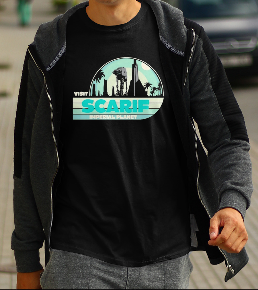 Visit Scarif Imperial Planet Star Wars Rogue One T-Shirt