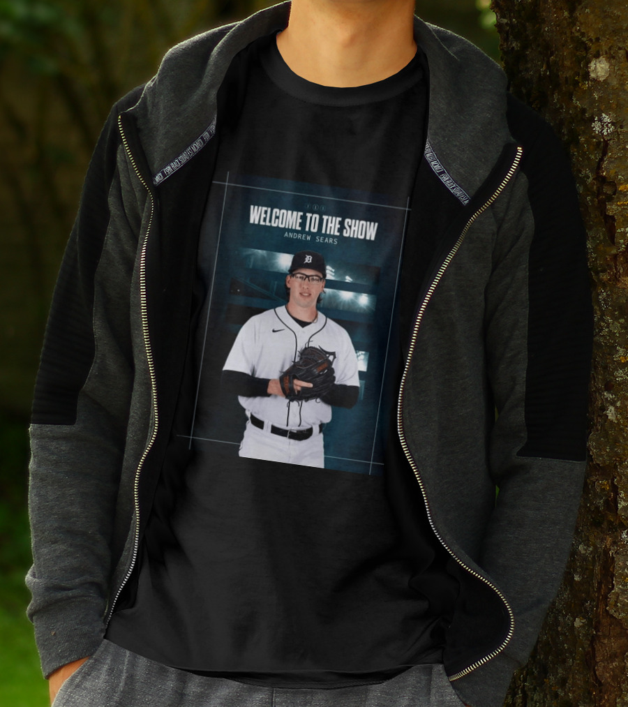 Welcome To The Show Andrew Sears Detroit Tigers T-Shirt