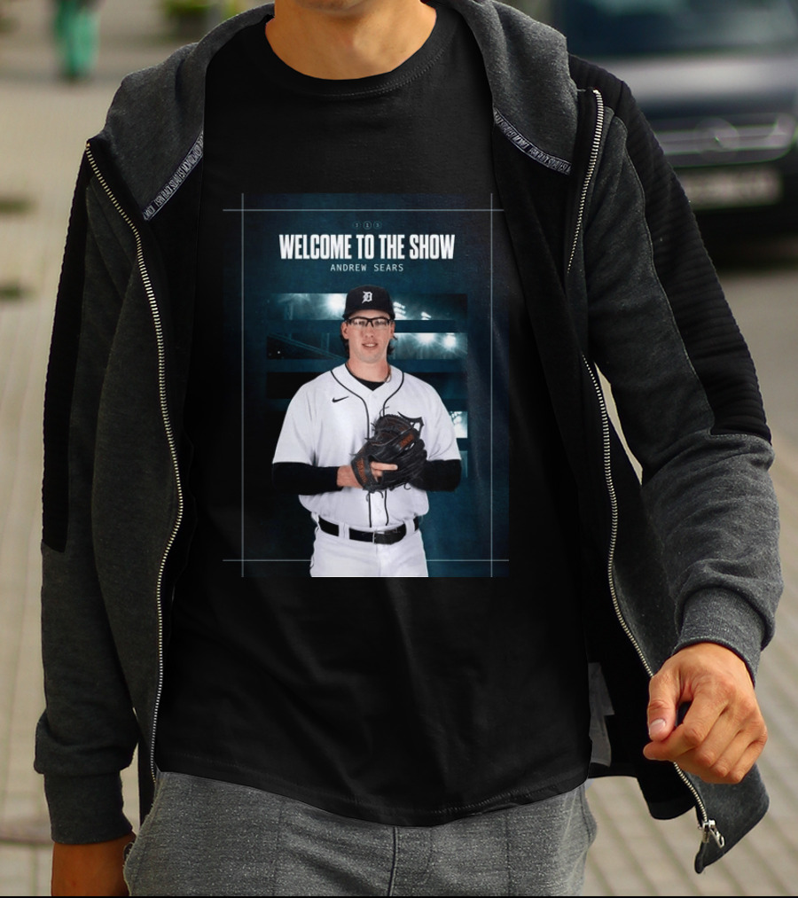 Welcome To The Show Andrew Sears Detroit Tigers T-Shirt