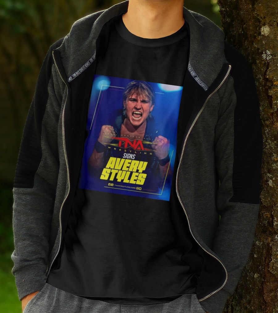 TNA Wrestling Signs Avery Styles Phenomenal Son T-Shirt