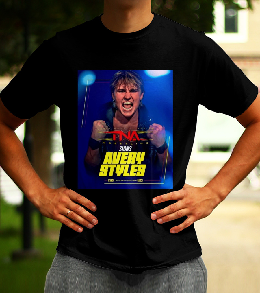 TNA Wrestling Signs Avery Styles Phenomenal Son T-Shirt