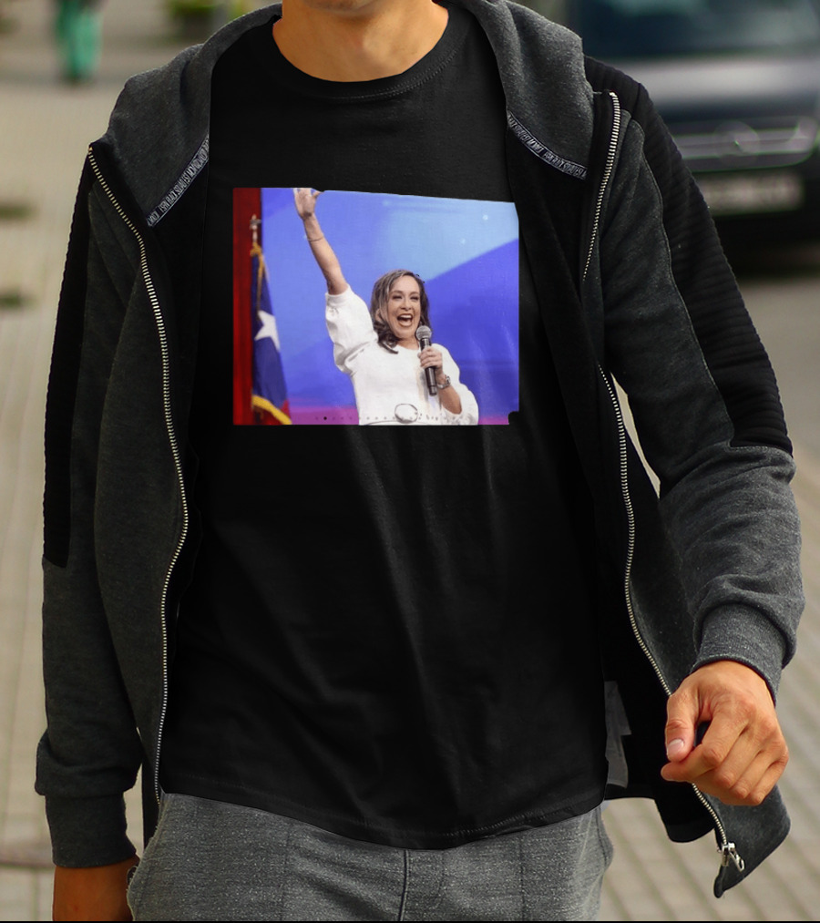 Monica De La Cruz Texas USA 2026 Campaign Event Image T-Shirt