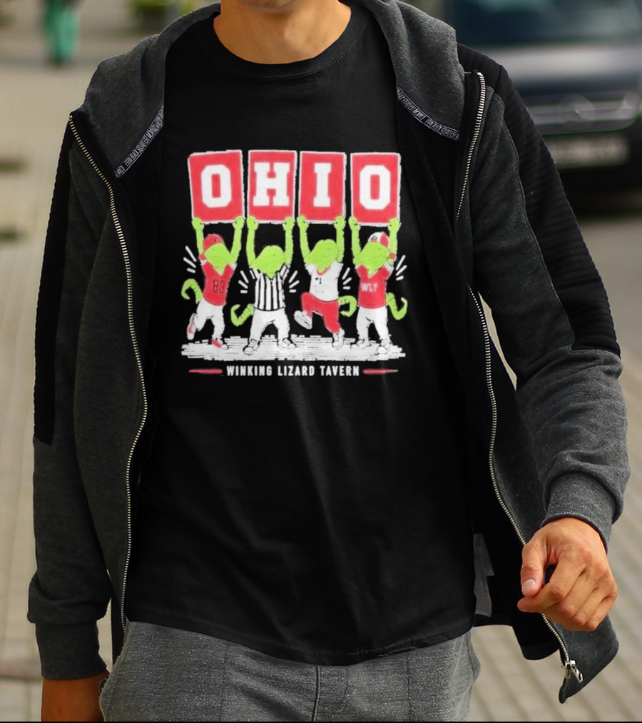 Ohio Winking Lizard Tavern Football Celebration T-Shirt