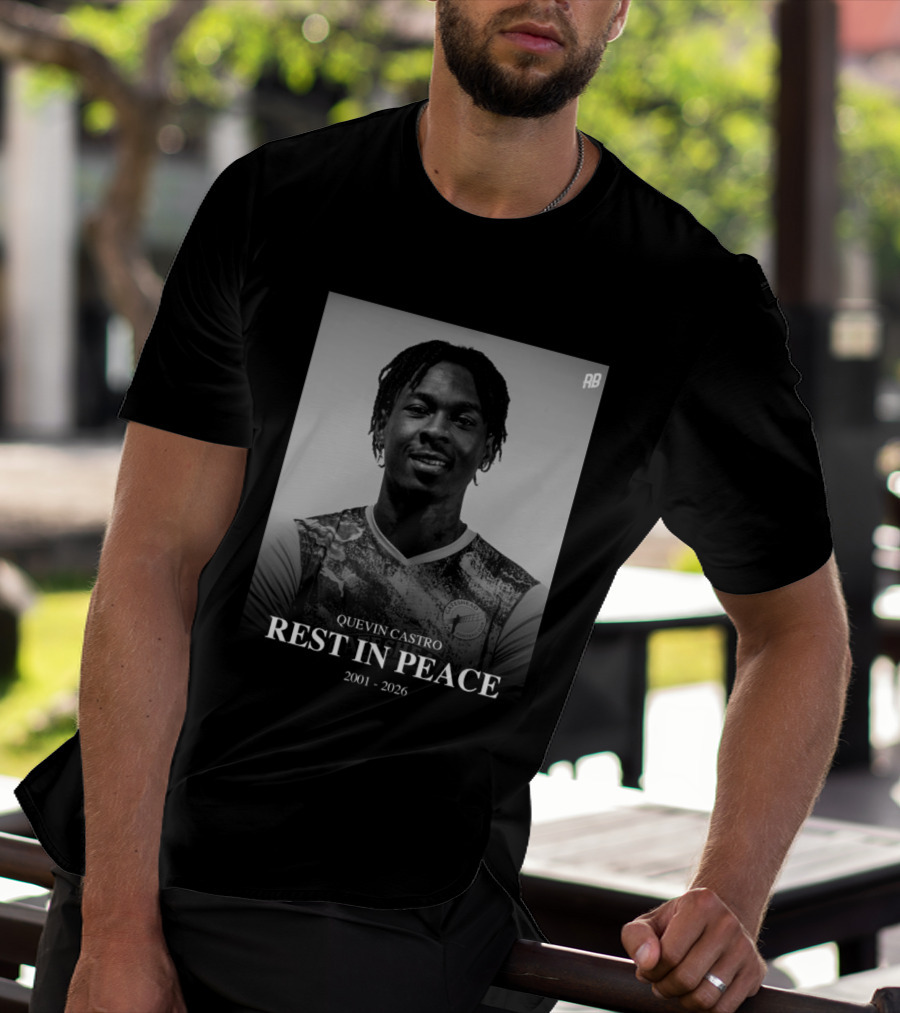 Quevin Castro Rest In Peace 2001 2026 Gateshead FC T-Shirt