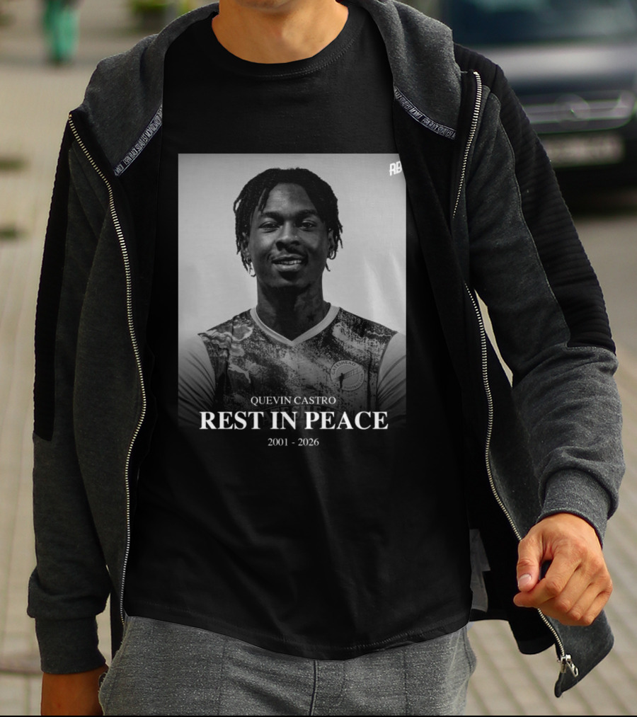 Quevin Castro Rest In Peace 2001 2026 Gateshead FC T-Shirt