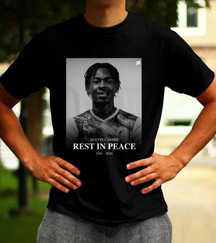 Quevin Castro Rest In Peace 2001 2026 Gateshead FC T-Shirt