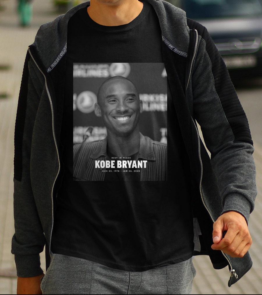 Rest In Peace Kobe Bryant Aug 23 1978 Jan 26 2020 T-Shirt