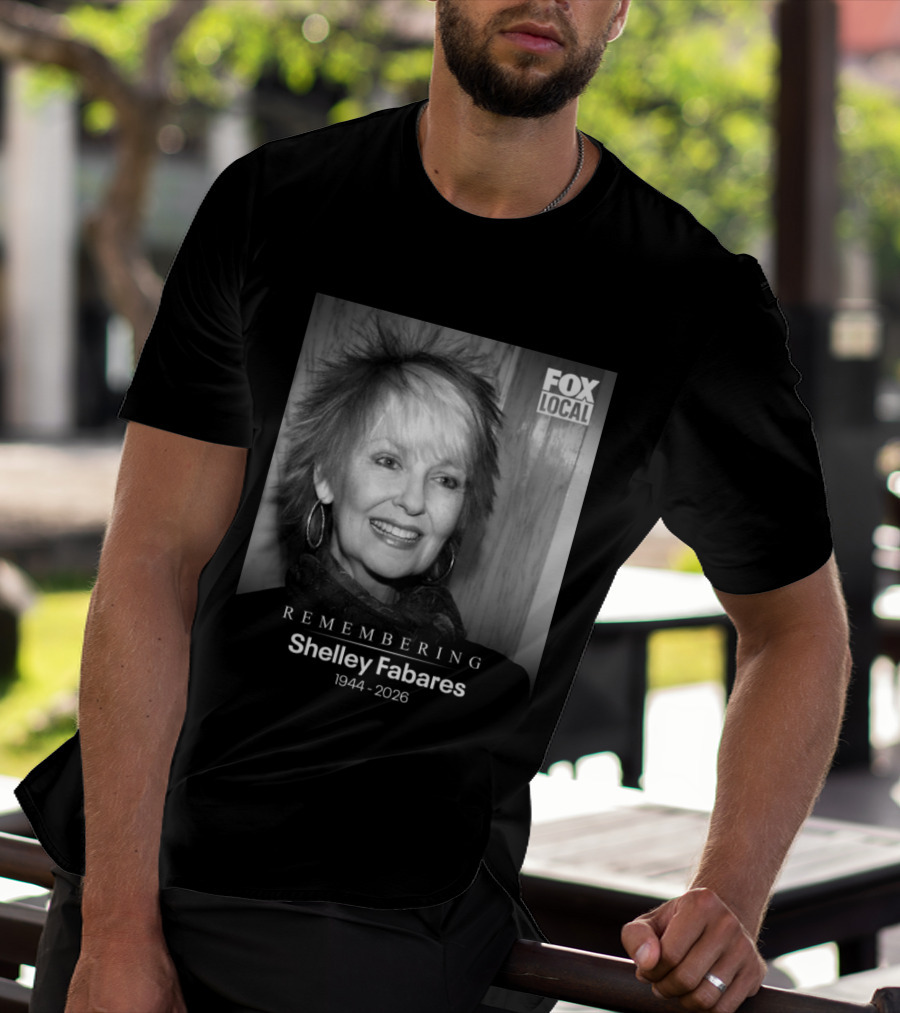 Remembering Shelley Fabares 1944 2026 Fox Local T-Shirt