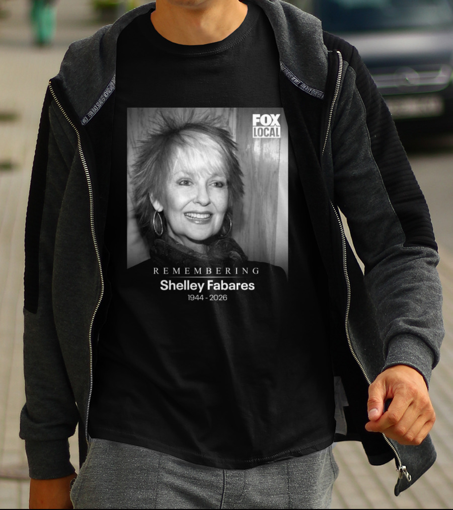 Remembering Shelley Fabares 1944 2026 Fox Local T-Shirt