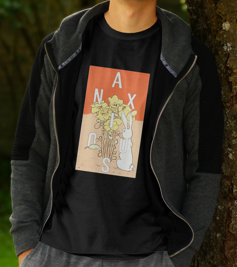 Anxious Tour 2026 Bouquet And Rabbit Summer Fall T-Shirt