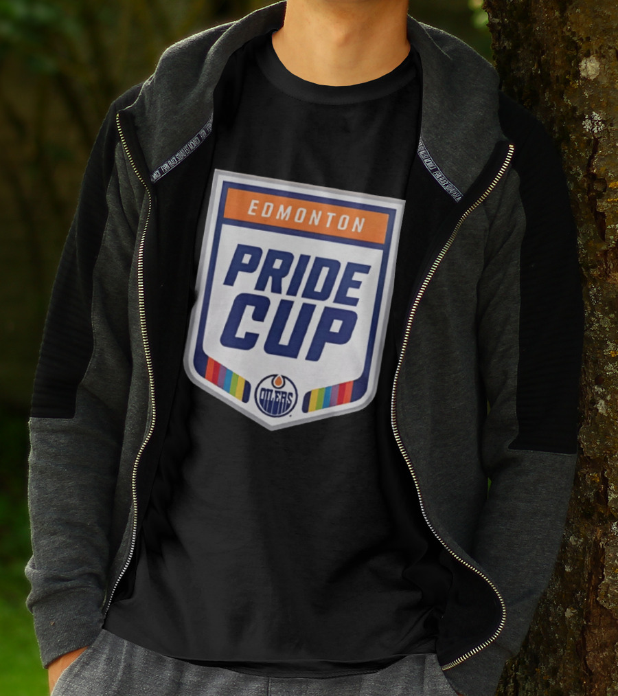 Edmonton Oilers Pride Cup 2026 Official Event T-Shirt