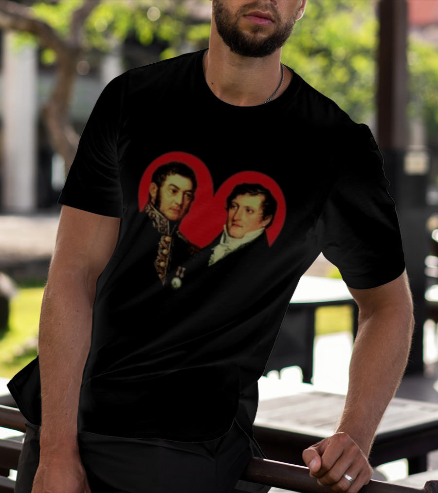 Indastudio Store Belgrano San Martin Heart T-Shirt