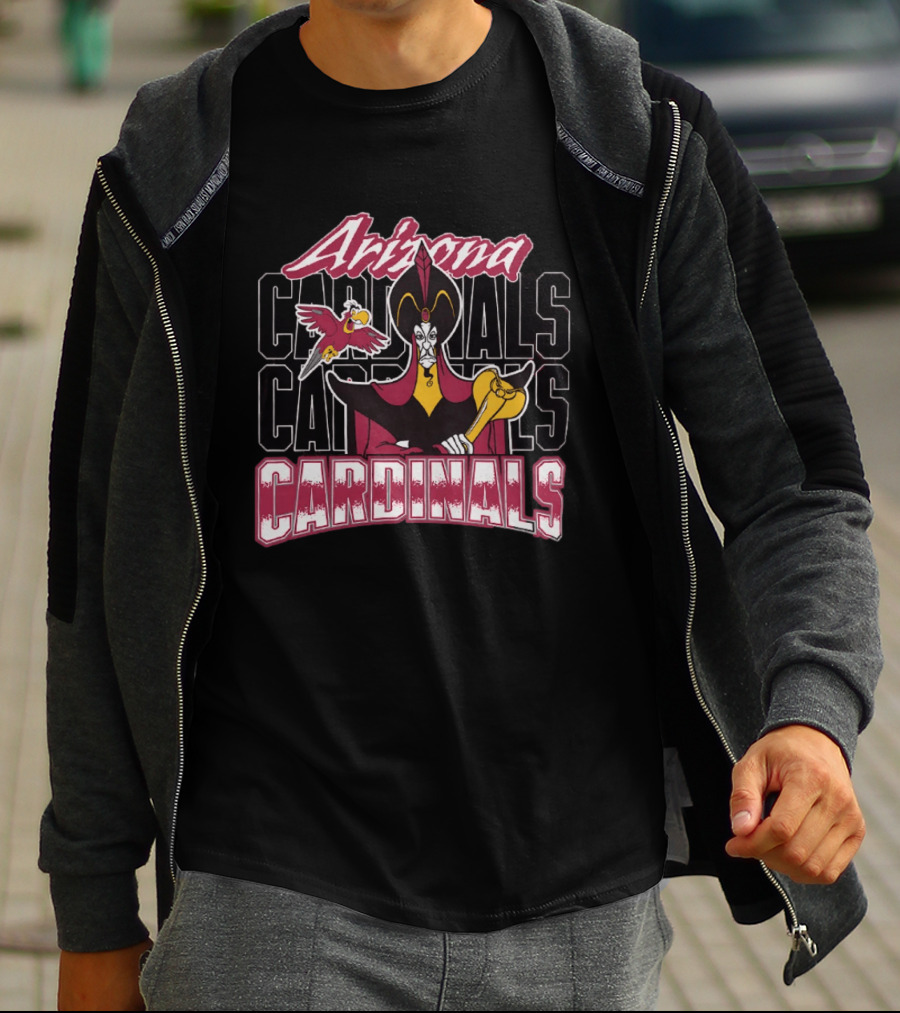 Arizona Cardinals Jafar Iago Disney T-Shirt