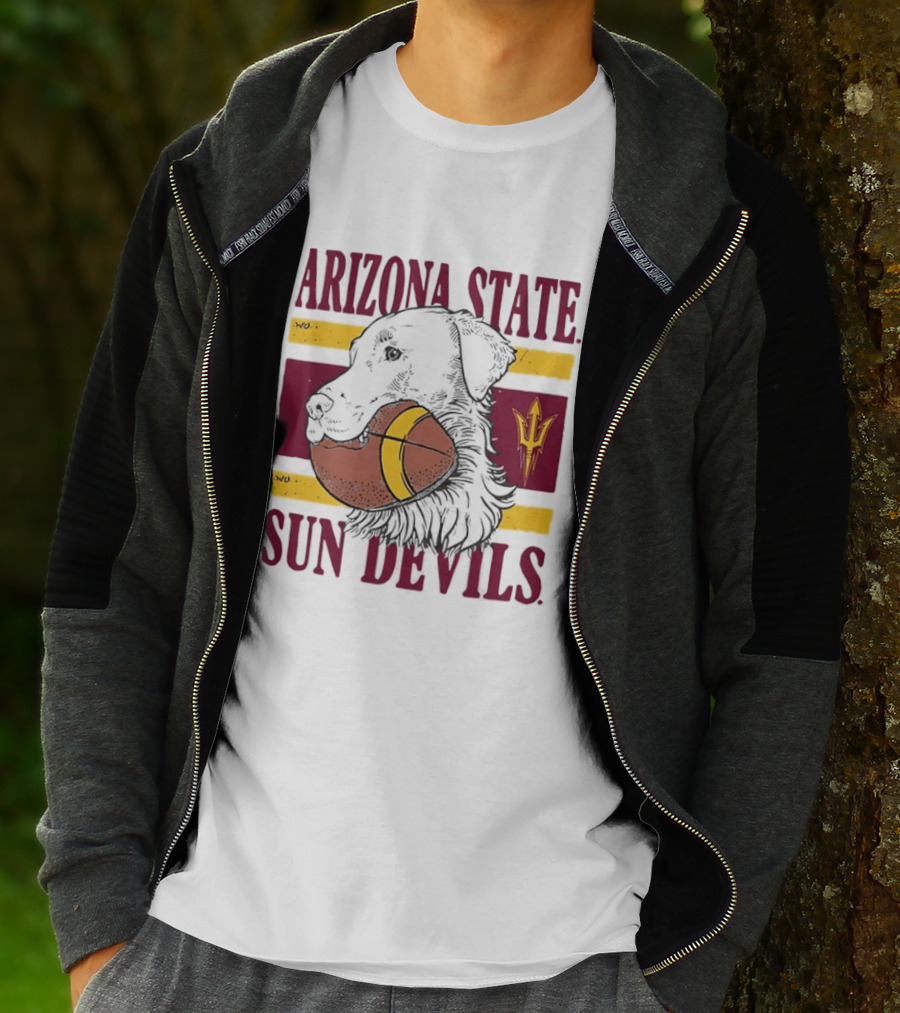 Arizona State Sun Devils Dog Football Team Spirit T-Shirt