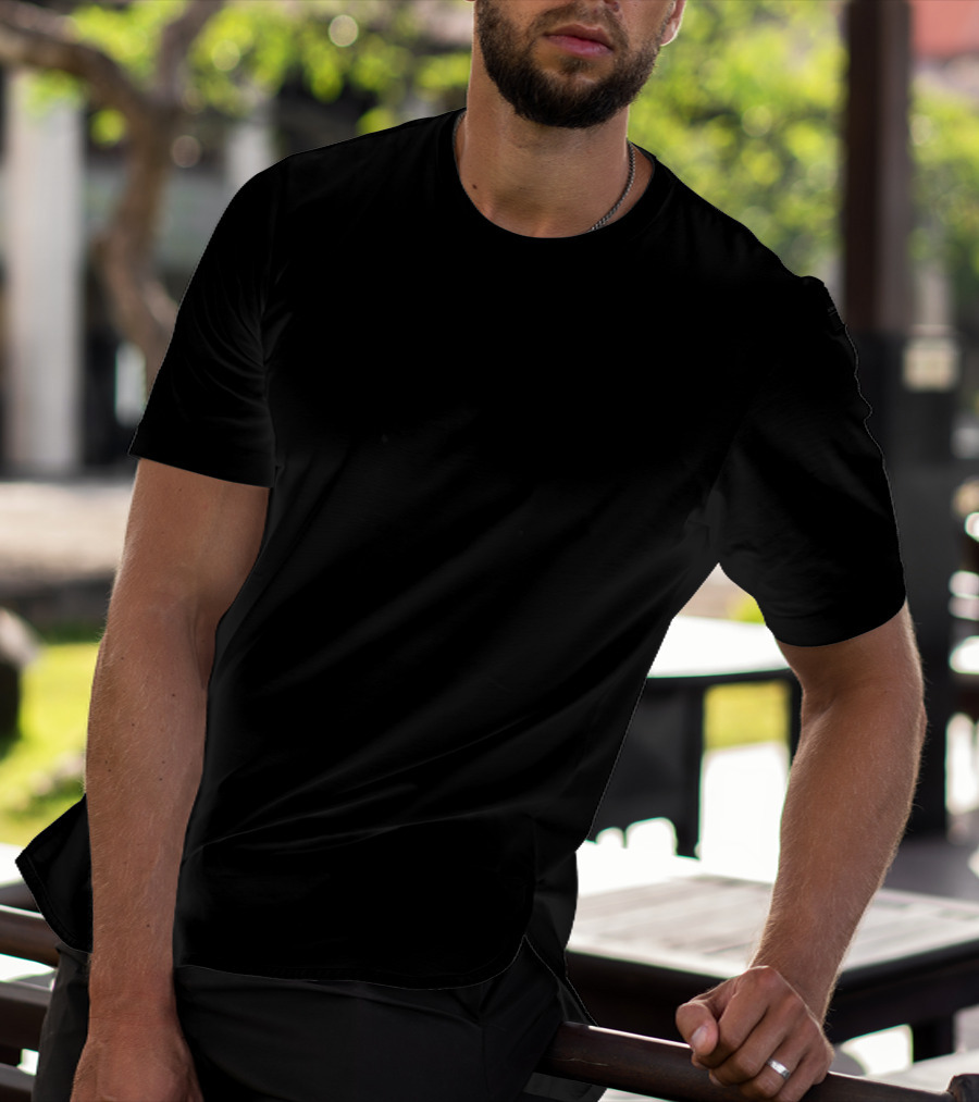 Nate Sib Store NS Black Monogram T-Shirt