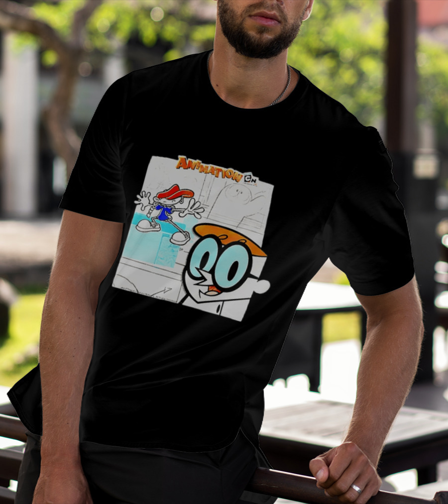 Numbuh 3 Code Name Next Door Dexter Dexter Laboratory Cartoon Network Animation T-Shirt