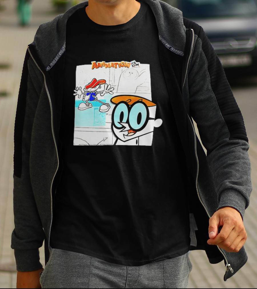 Numbuh 3 Code Name Next Door Dexter Dexter Laboratory Cartoon Network Animation T-Shirt