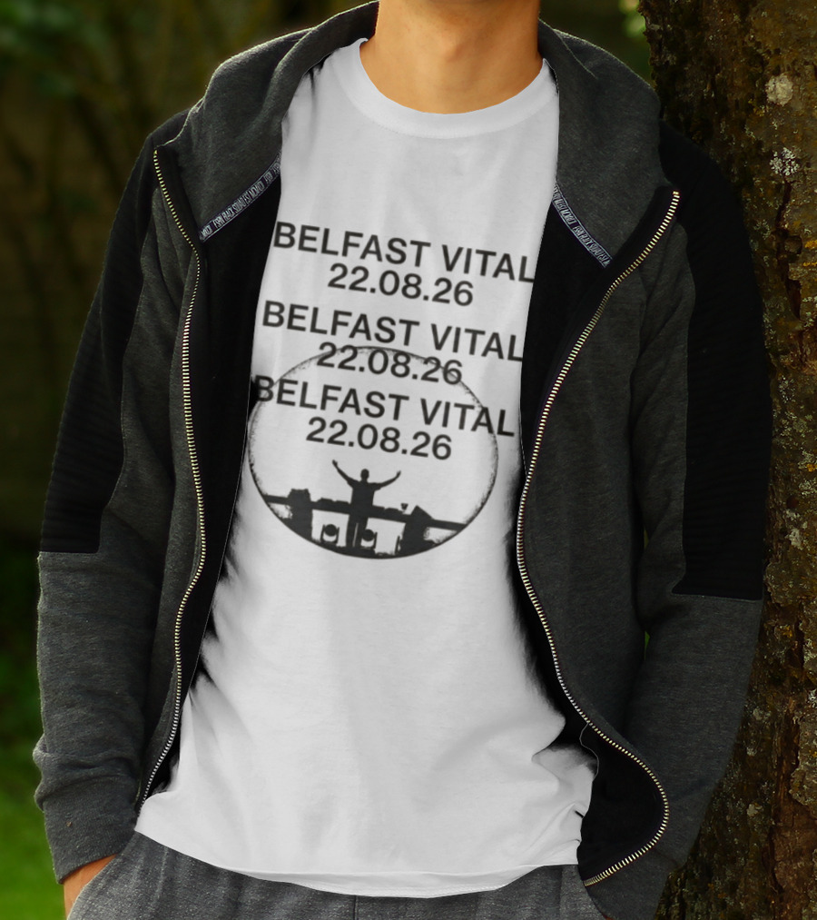 Belfast Vital 22.08.26 Calvin Harris Store Ecru T-Shirt