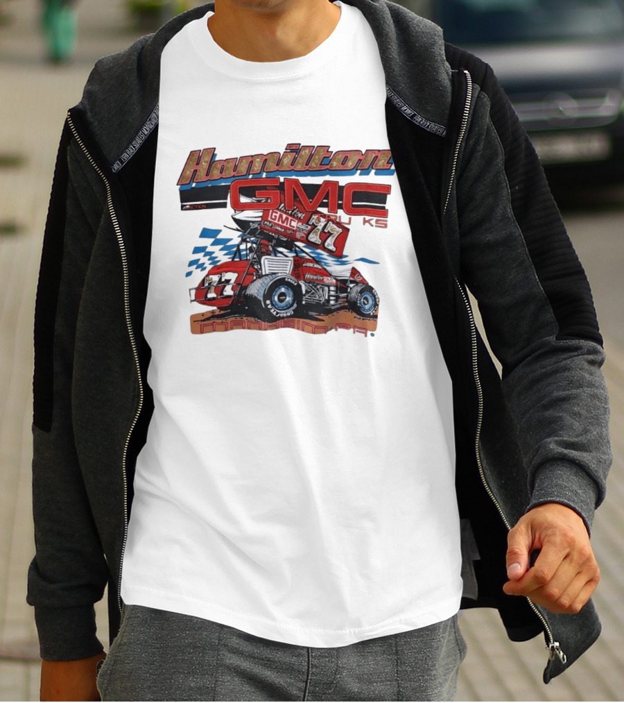 Hamilton GMC Trucks 77 Sprint Car Racing Manheim PA T-Shirt