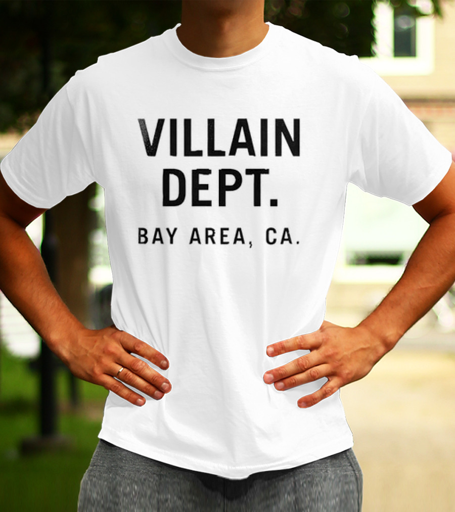 Free Blocked The Commissary Villain Dept Bay Area CA T-Shirt