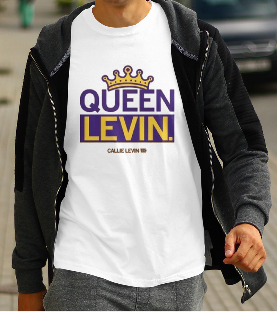 Queen Callie Levin Iowa Hawkeyes Crown T-Shirt