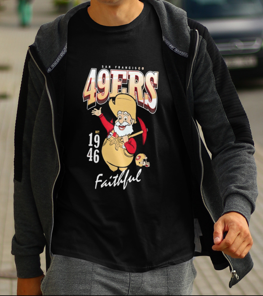 San Francisco 49ers Faithful Est 1946 Sourdough Sam T-Shirt