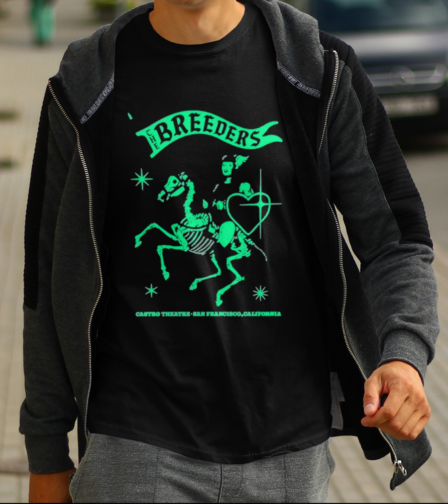 The Breeders Castro Theatre San Francisco California T-Shirt