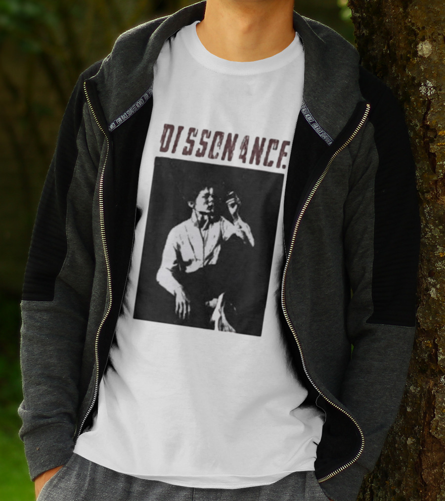 BTS V Taehyung Dissonance Black And White T-Shirt