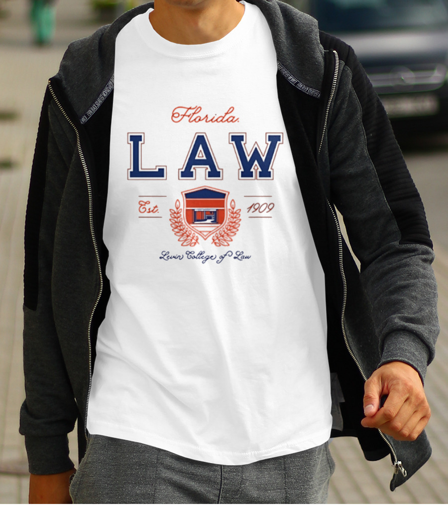 Florida Levin College Of Law Est 1909 Gators T-Shirt
