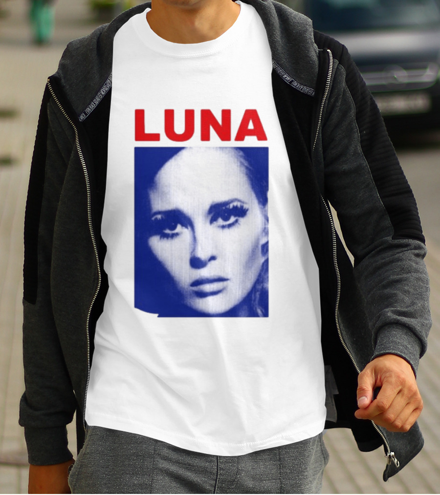 Luna Faye Retro Portrait Image T-Shirt
