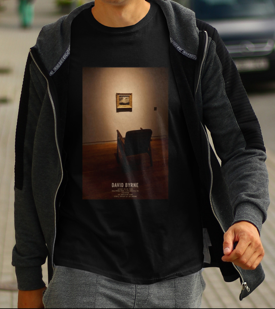 David Byrne Hollywood Pantages Los Angeles August 28 29 2026 Tour Special Guests Joe Byrne T-Shirt