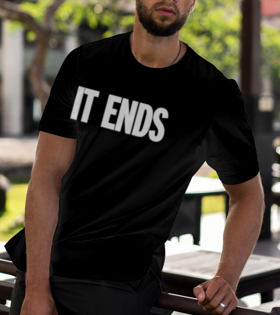 Neon Store It Ends Reflective Ink T-Shirt