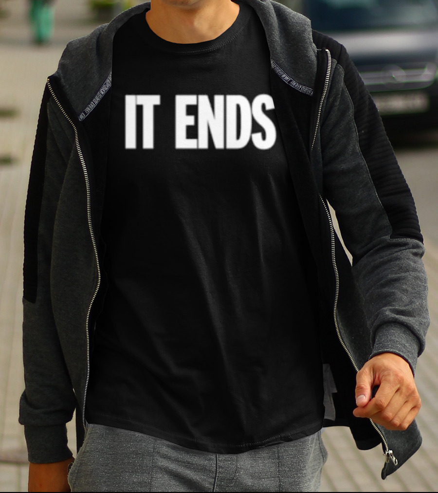 Neon Store It Ends Reflective Ink T-Shirt