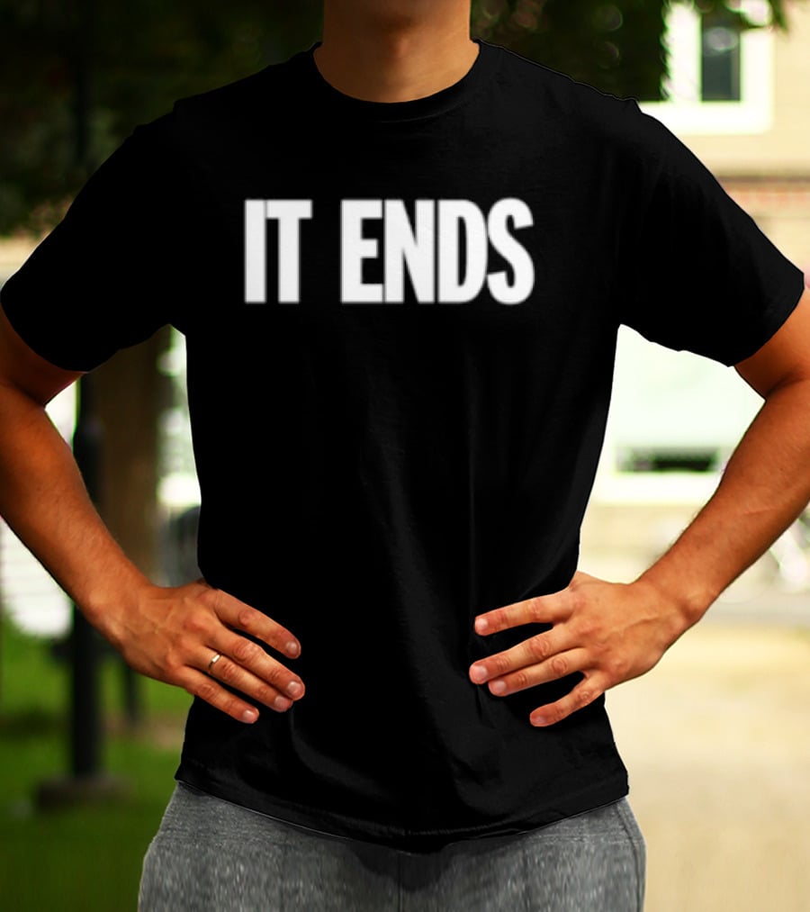 Neon Store It Ends Reflective Ink T-Shirt