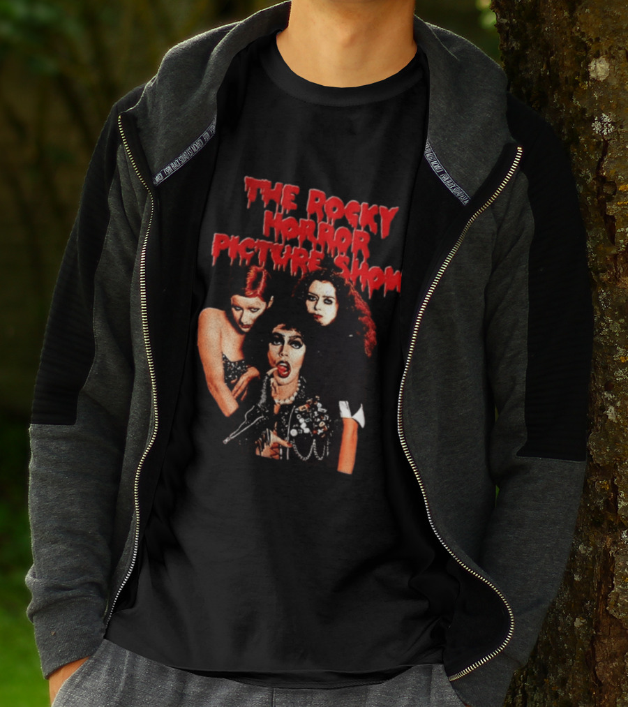 The Rocky Horror Picture Show Dr Frank N Furter Columbia Magenta T-Shirt