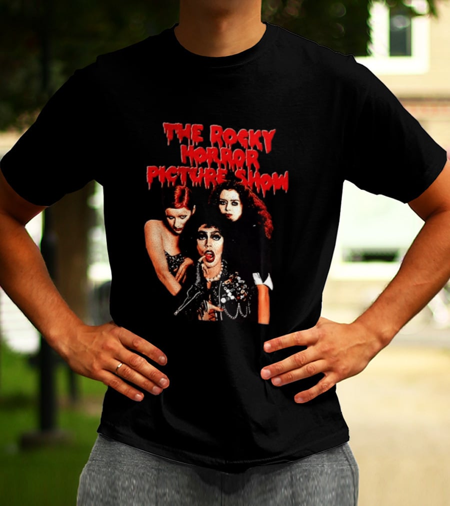 The Rocky Horror Picture Show Dr Frank N Furter Columbia Magenta T-Shirt